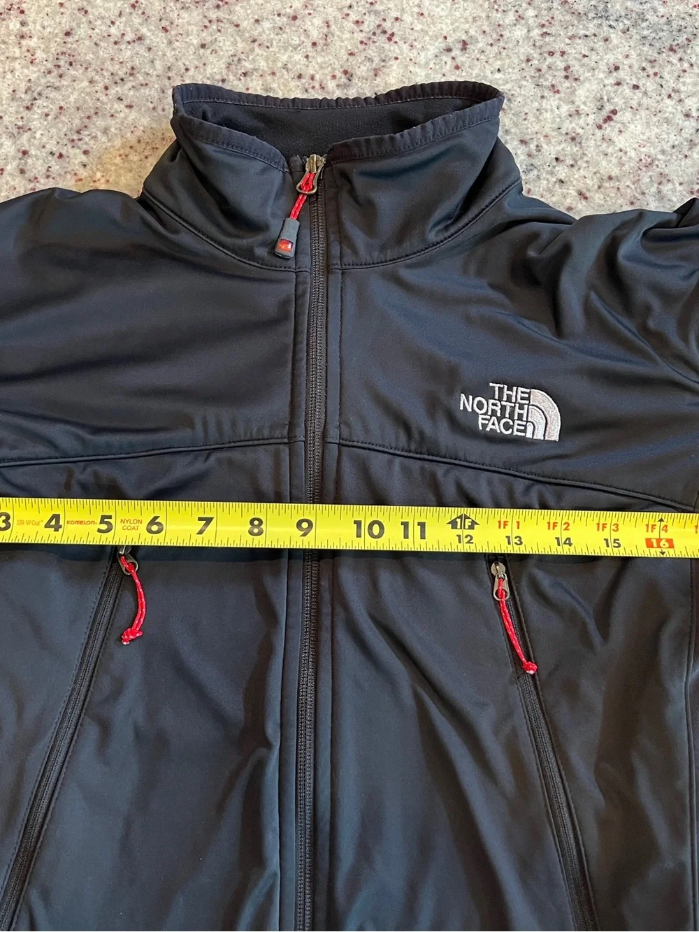 The North Face Softshell Men’s Medium Black Summit Series Windstopper Jacket